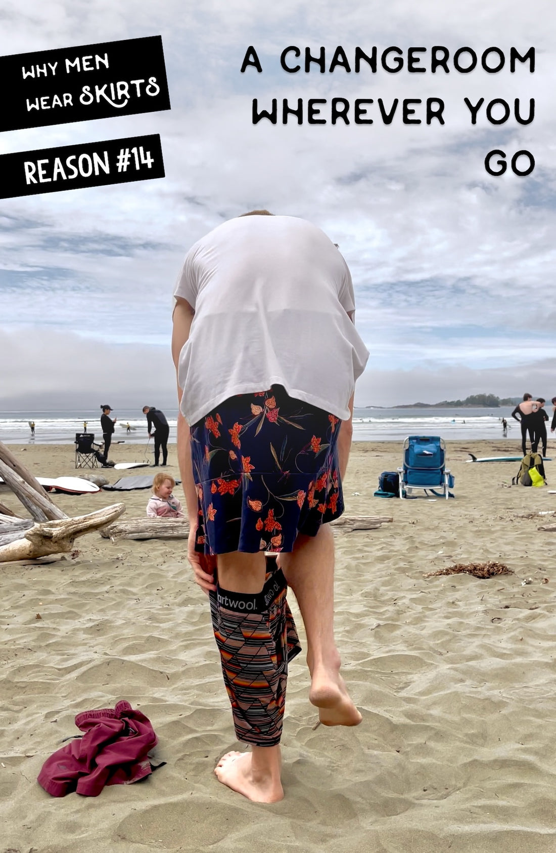 Why Men Wear Skirts: Reason #14