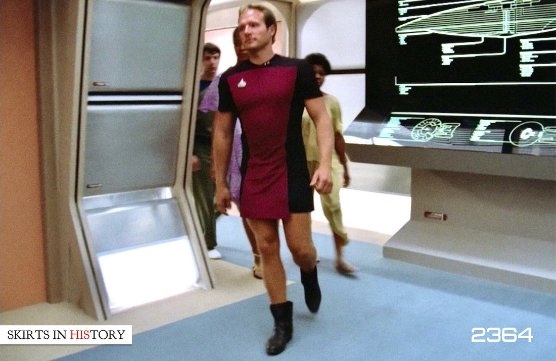 star trek tng a line dress Star Trek Next Generation, Woman's Skant Uniform Pattern Cosplay
