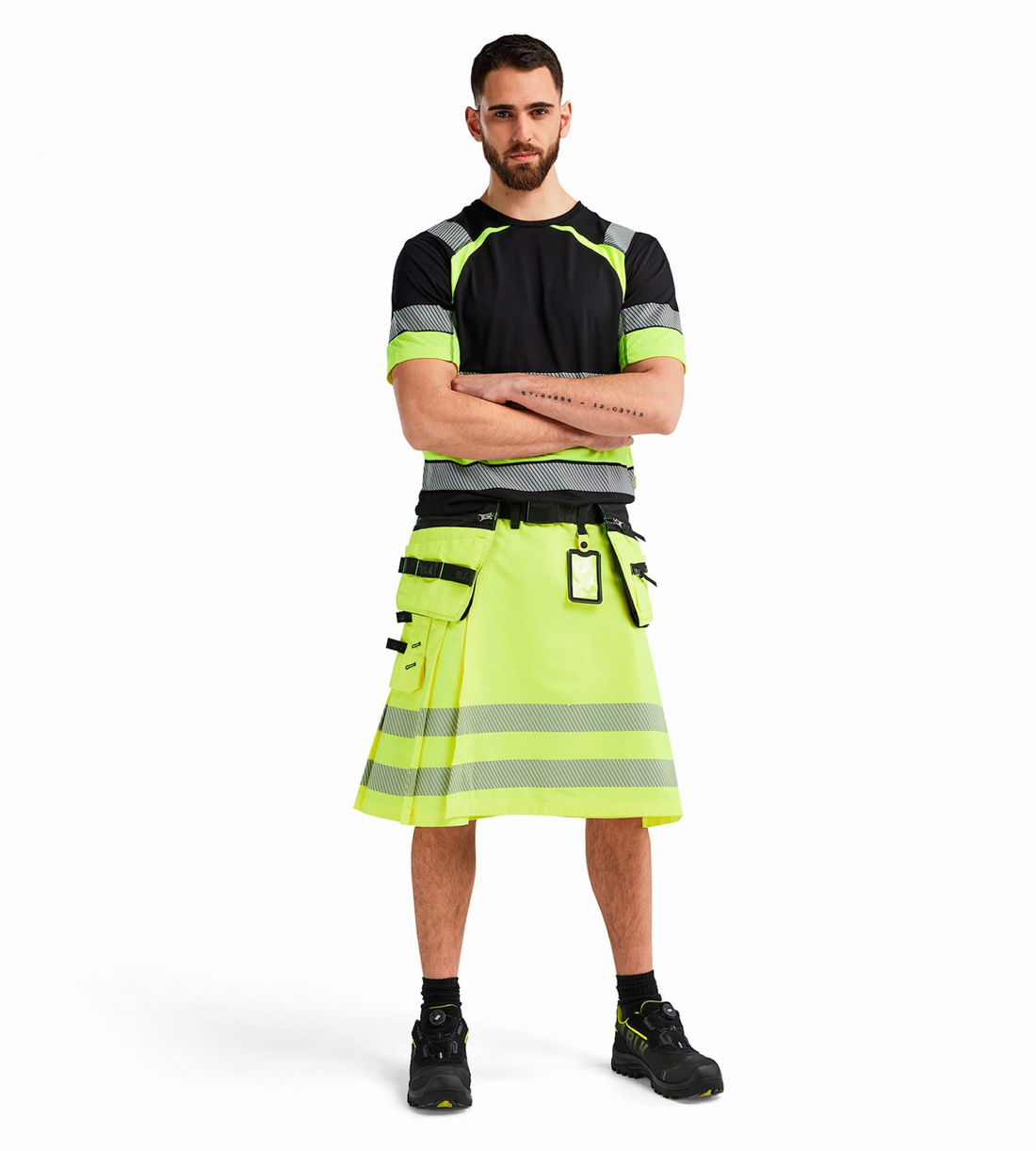 Stay Cool and Seen: The Hi-Vis Work Kilt